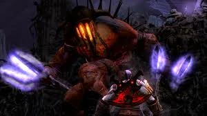 kratos fighting hades in GOW3