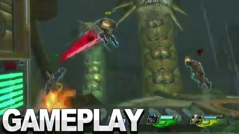 PlayStation All-Stars Battle Royale - Metropolis Gameplay
