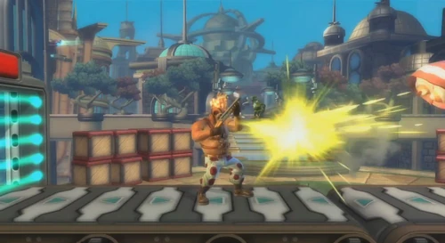 Sweet Tooth uses his shotgun