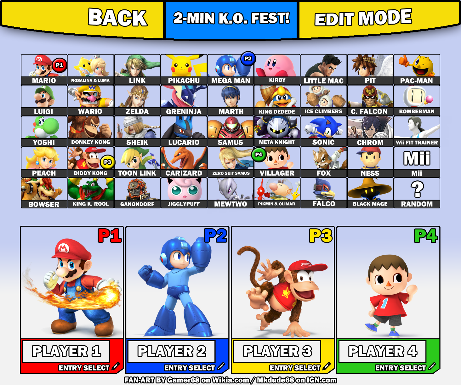 Super smash Flash, Wiki