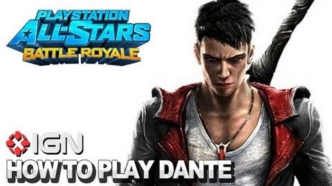How to Use Dante in PlayStation All-Stars Battle Royale