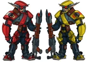 Krimzon Guard and Elite