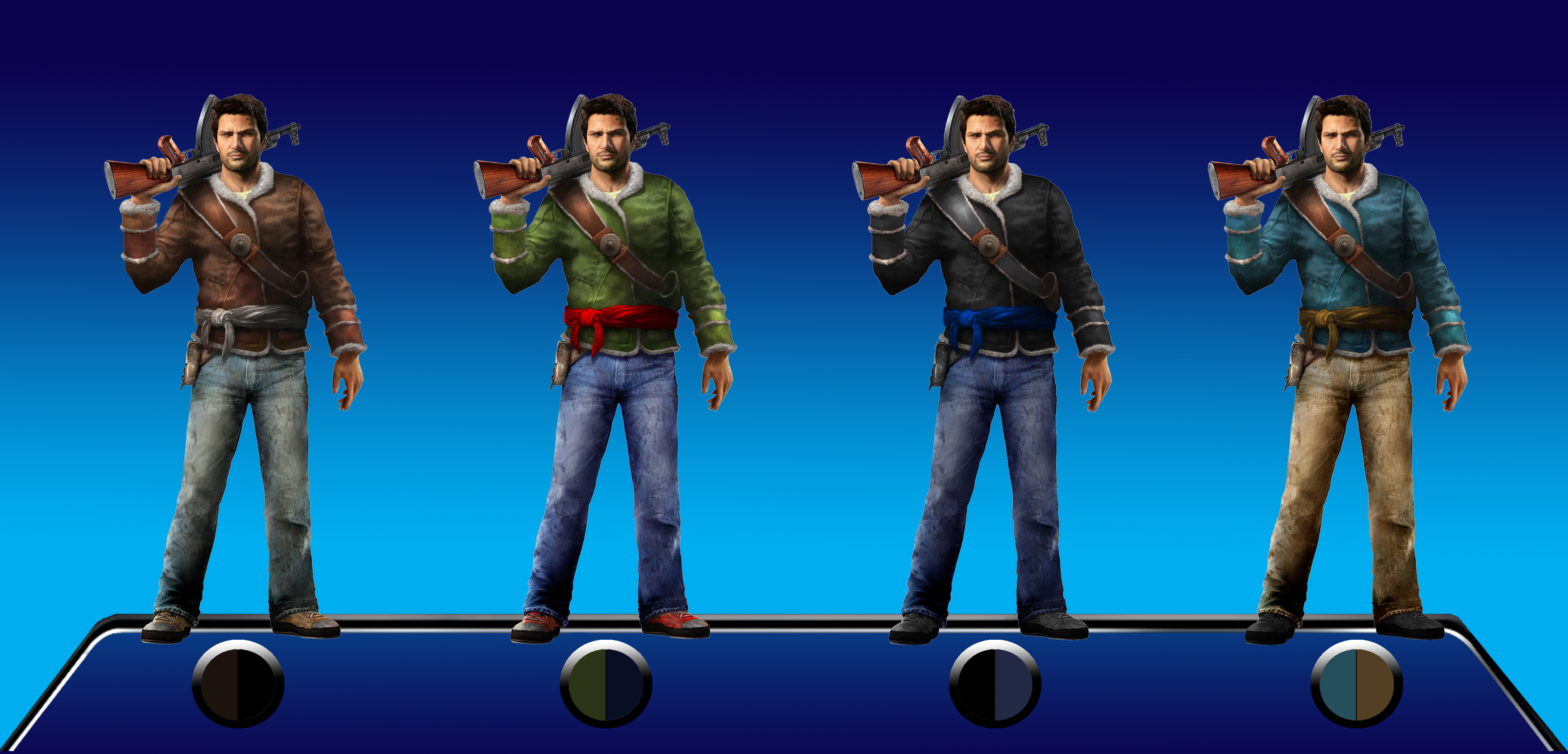 Uncharted 2 Game Nathan Drake Jacket