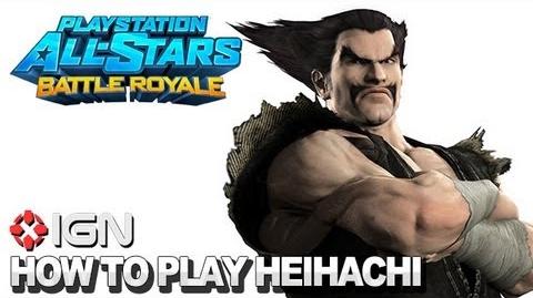 How to Use Heihachi in PlayStation All-Stars Battle Royale