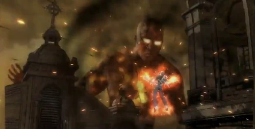 The Beast in Evil Cole's level 3 super