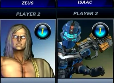 Isaac and Zeus' DLC skins