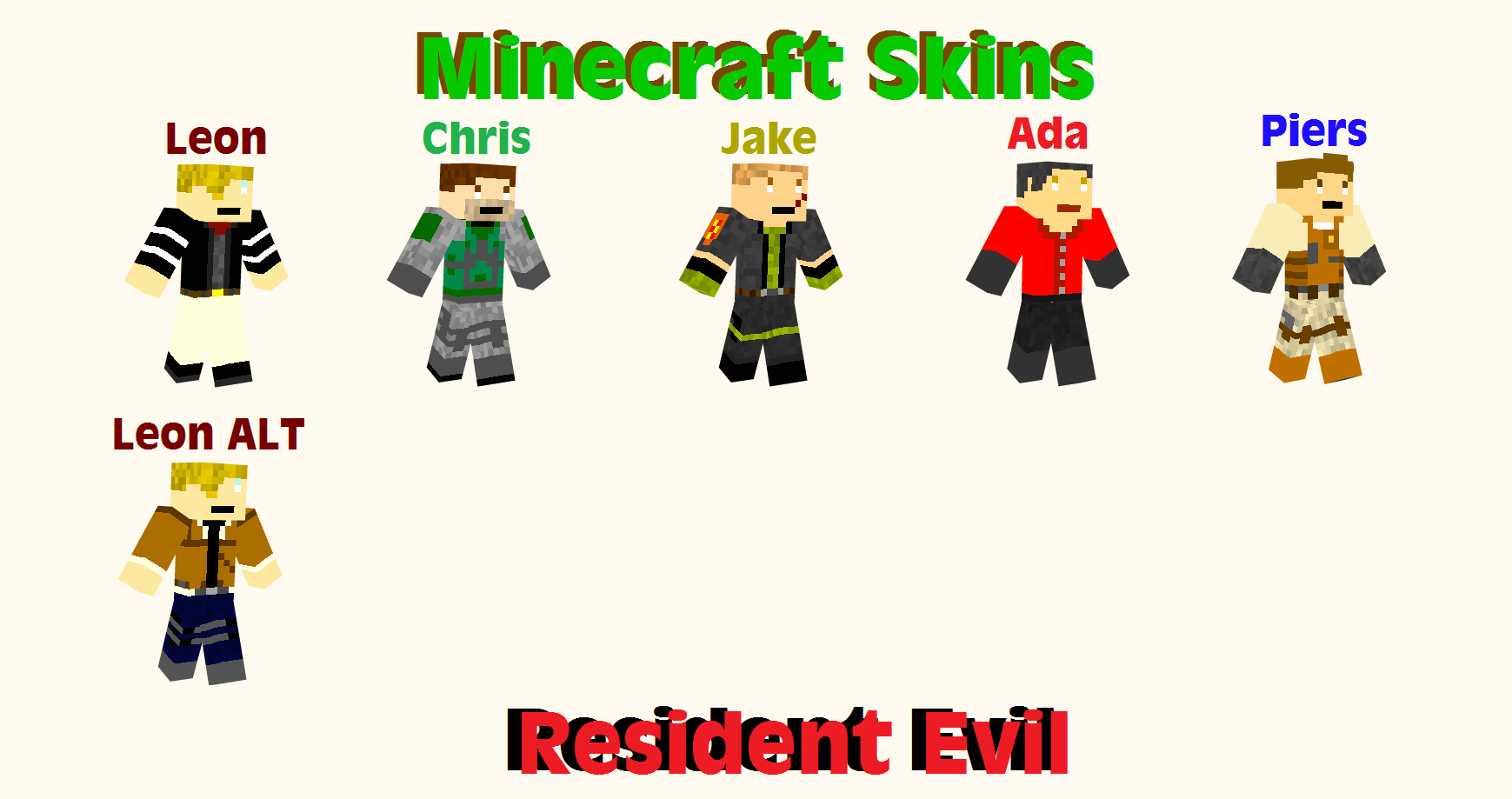 Thumbnail Minecraft Skins