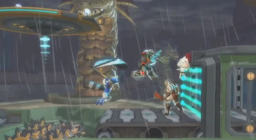 Sly uses his Paraglider