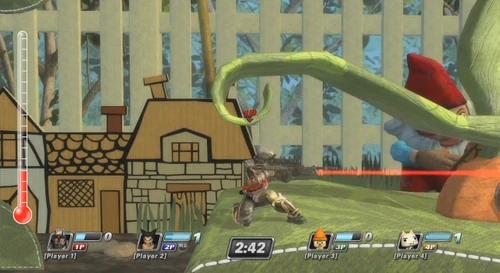 Colonel Radec aims his Sniper Rifle