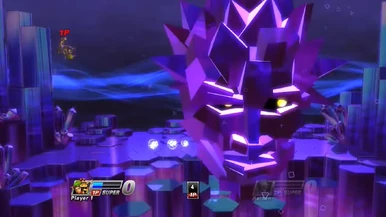 Polygon Man using his slam attack, which is his only true move.