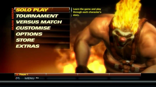 Sweet Tooth’s Main Menu Backround when starting the game.