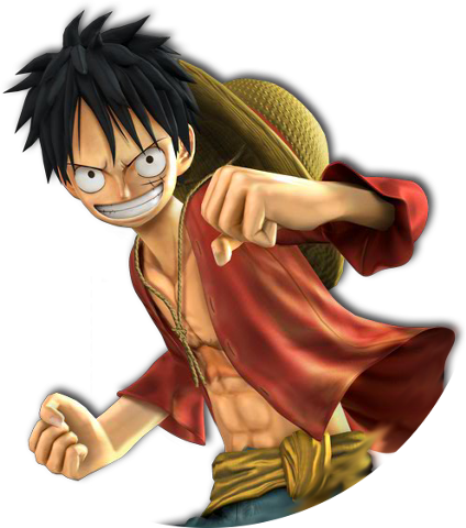 Luffy jumping PNG Image