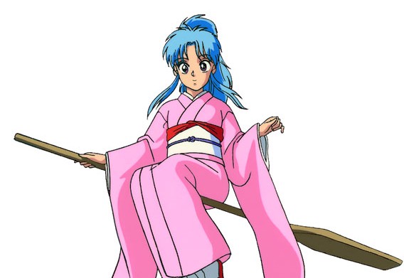 Botan, your friendly neighborhood Reaper :-) From Yu Yu Hakusho.