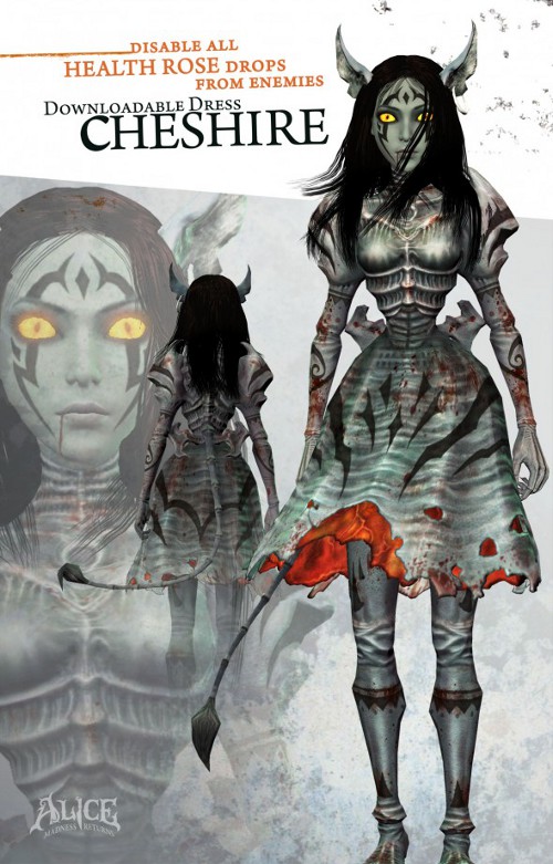 Alice: Madness Returns-Alice Liddell, Cheshire Cat, White Rabbit | Poster