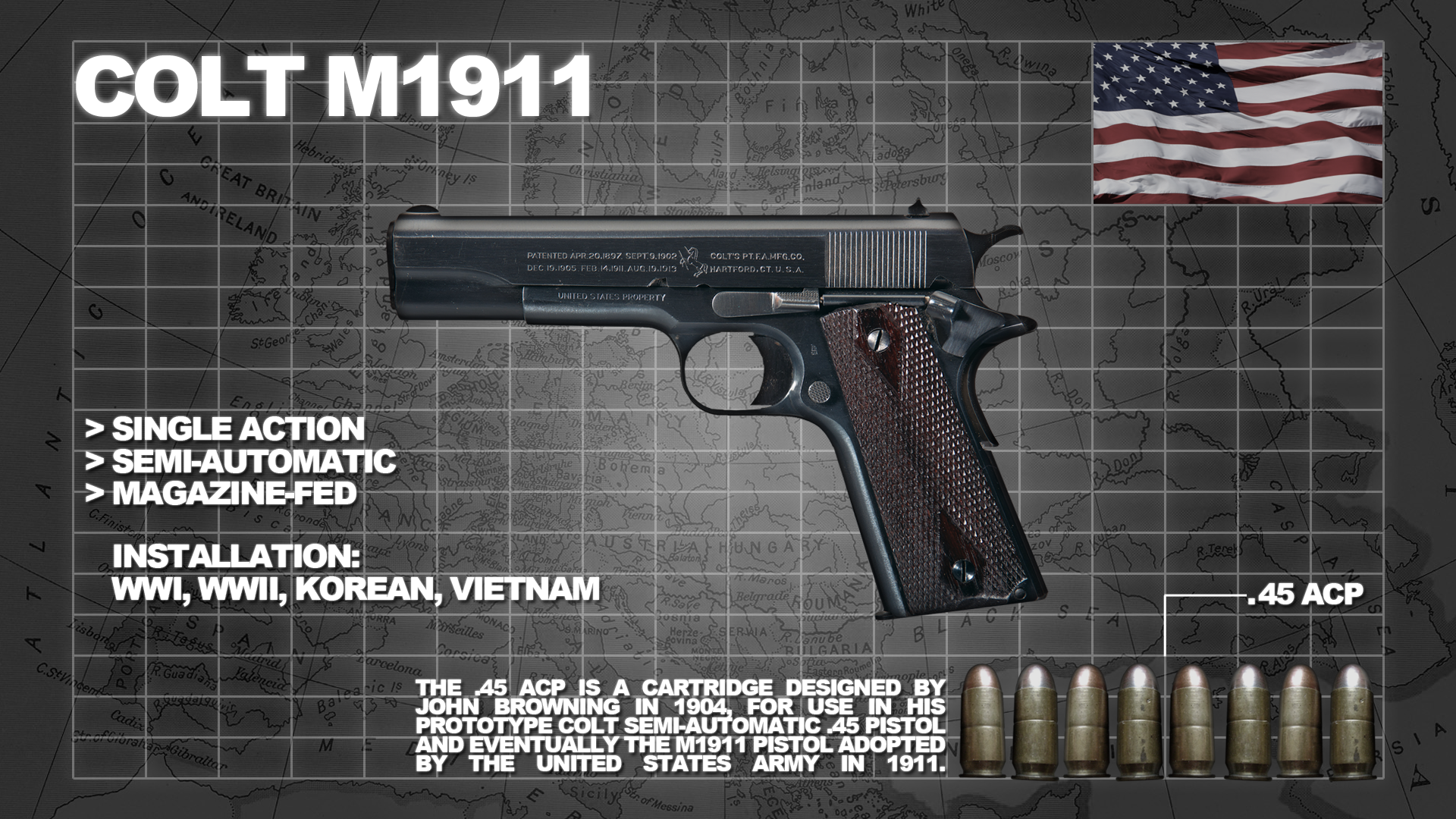 The Colt M1911 (Mustang &amp; Sally / C-3000 B1at-ch35 