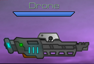 Drone with CS-Autocannon