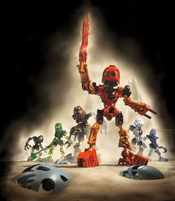 Toa Mata with Kanohi