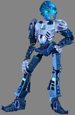 Nokama po przemianie w Toa Metru