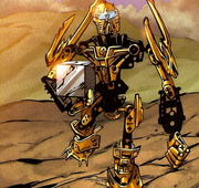 Comic Toa Mata Nui with Power Source