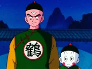 Tenshinhan i Jiǎozi (3).jpg (47 KB) Ten oskarża Gokū o współpracę z Ino Shika Chō