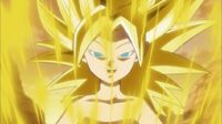 Caulifla jako Super Saiyanka