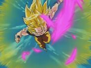 Goku SSJ Three (18) Odbicie fioletowej Kamehame-Hy