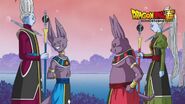 Beerus, Champa, Whis i asystentka Champy