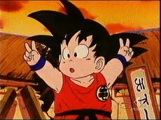 Mały Goku na TB22