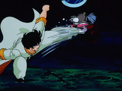 Yamcha pokonuje Igora.