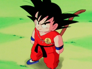 Son Goku podczas drugiej walki z Piccolo Daimao (DB, odc