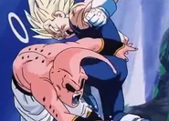 Vegeta kontra Czysty Majin Bū (Świat Kaiōshinów) (4)