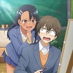 DEIXA EU DAR UMA SUGADA( ͡° ͜ʖ ͡°): nagatoro-san #animedublado #anime