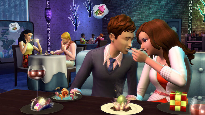 The Sims 4: Zjedzmy na mieście The Sims 4: Zjedzmy na mieście
