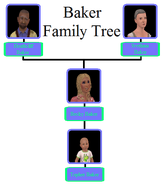 Baker Family Tree (Sunset Valley)