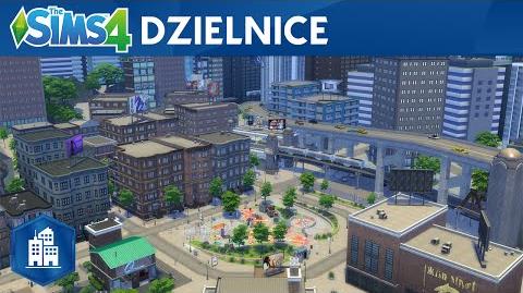 The Sims 4 Miejskie życie oficjalny zwiastun dzielnic