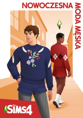 TS4 Nowoczesna moda męska