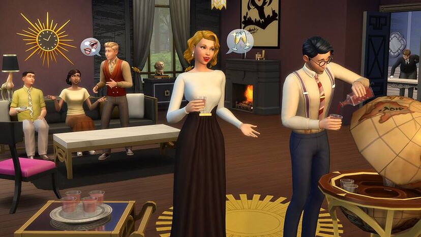 The Sims 4: Styl dawnych lat The Sims 4: Styl dawnych lat