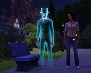 Duch zmarły przez Utonięcie w The Sims 3