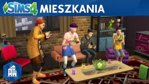 The Sims 4 Miejskie życie oficjalny zwiastun mieszkań