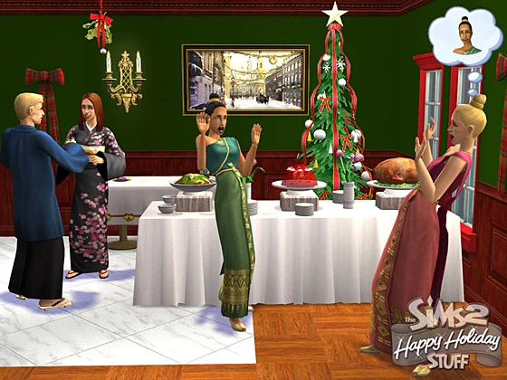 The Sims 2: Na święta
