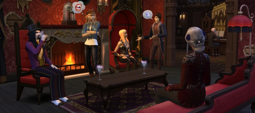 The Sims 4: Wampiry