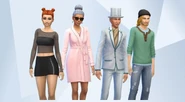 Langraabowie z galerii The Sims 4 stworzeni przez twórców.