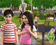 Mortimer i Bella w TS3