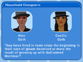 TS3DS Rodzina Goth