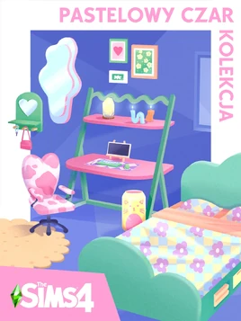 TS4 Pastelowy czar Okładka