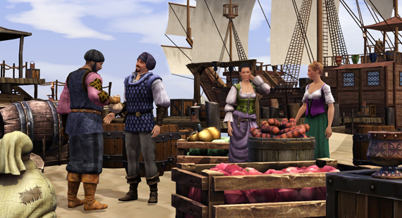 The Sims Średniowiecze: Piraci i bogaci