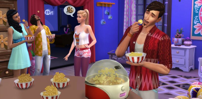 The Sims 4: Kino domowe The Sims 4: Kino domowe