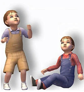 TS2 Render Małe dzieci