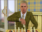 Irenusz grający w szachy