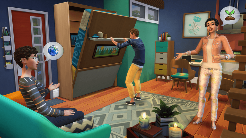 The Sims 4: Kompaktowe wnętrza The Sims 4: Kompaktowe wnętrza
